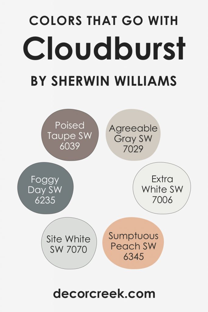 Cloudburst SW 6487 Paint Color by Sherwin-Williams - DecorCreek