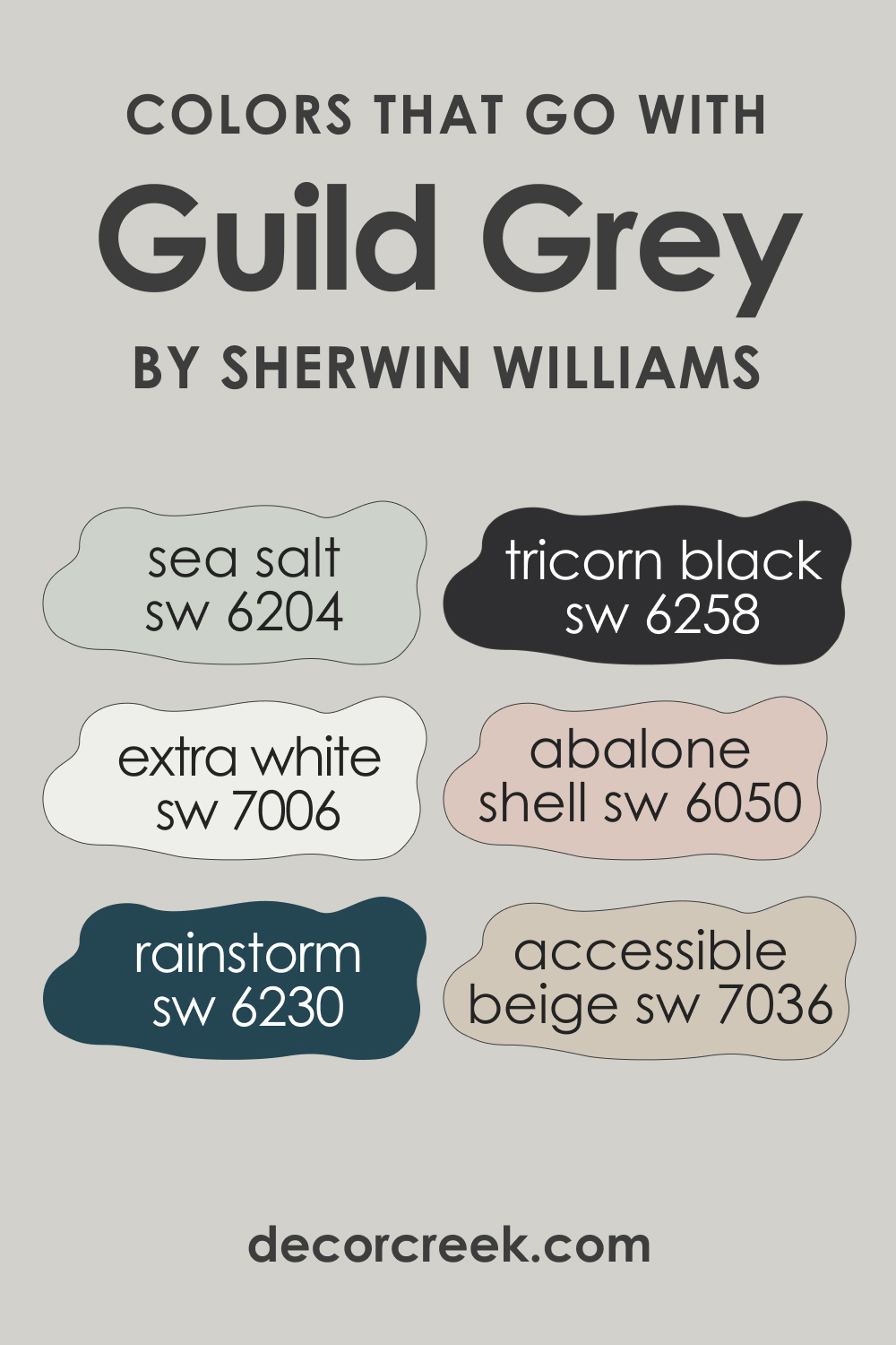 Colors That Go With SW 9561 Guild Grey