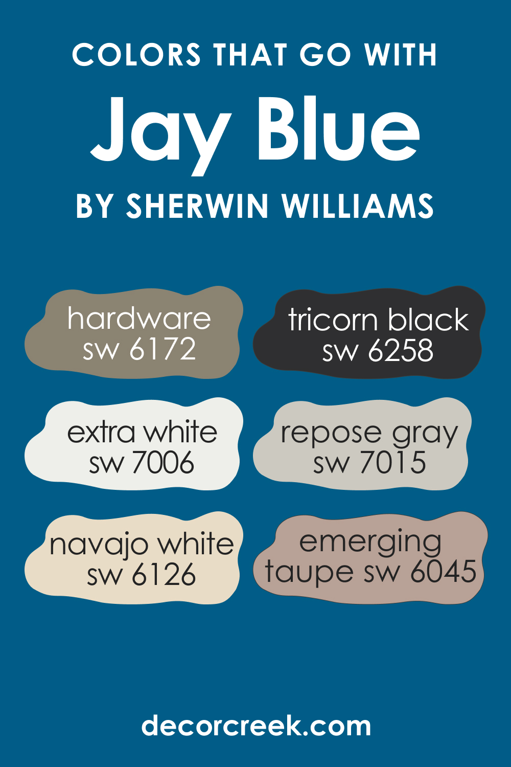 Colors That Go With SW 6797 Jay Blue