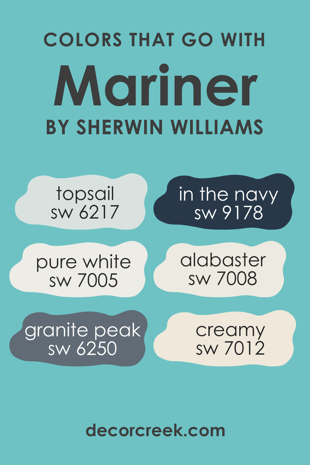 Colors That Go With SW 6766 Mariner