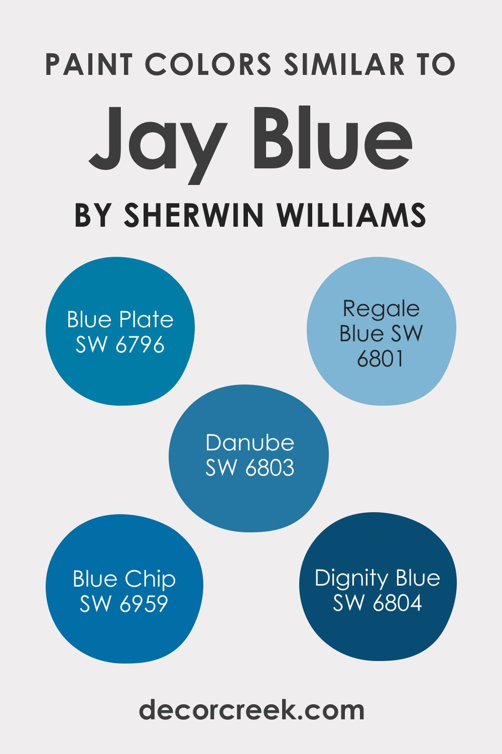 Colors Similar to SW 6797 Jay Blue