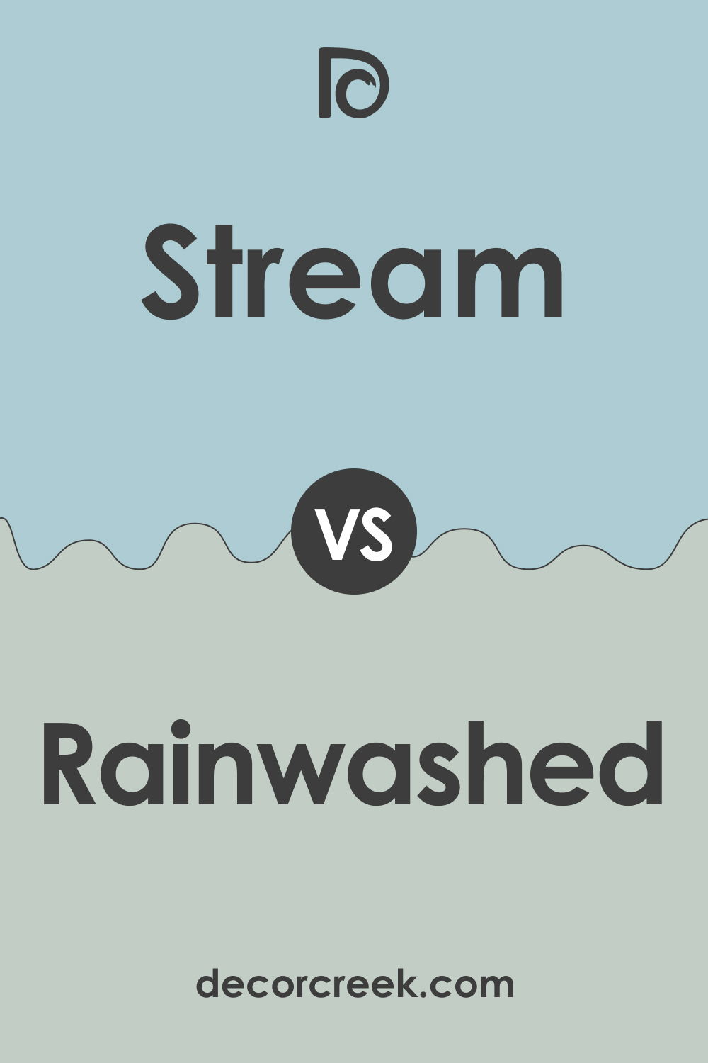 SW 6499 Stream vs SW 6211 Rainwashed