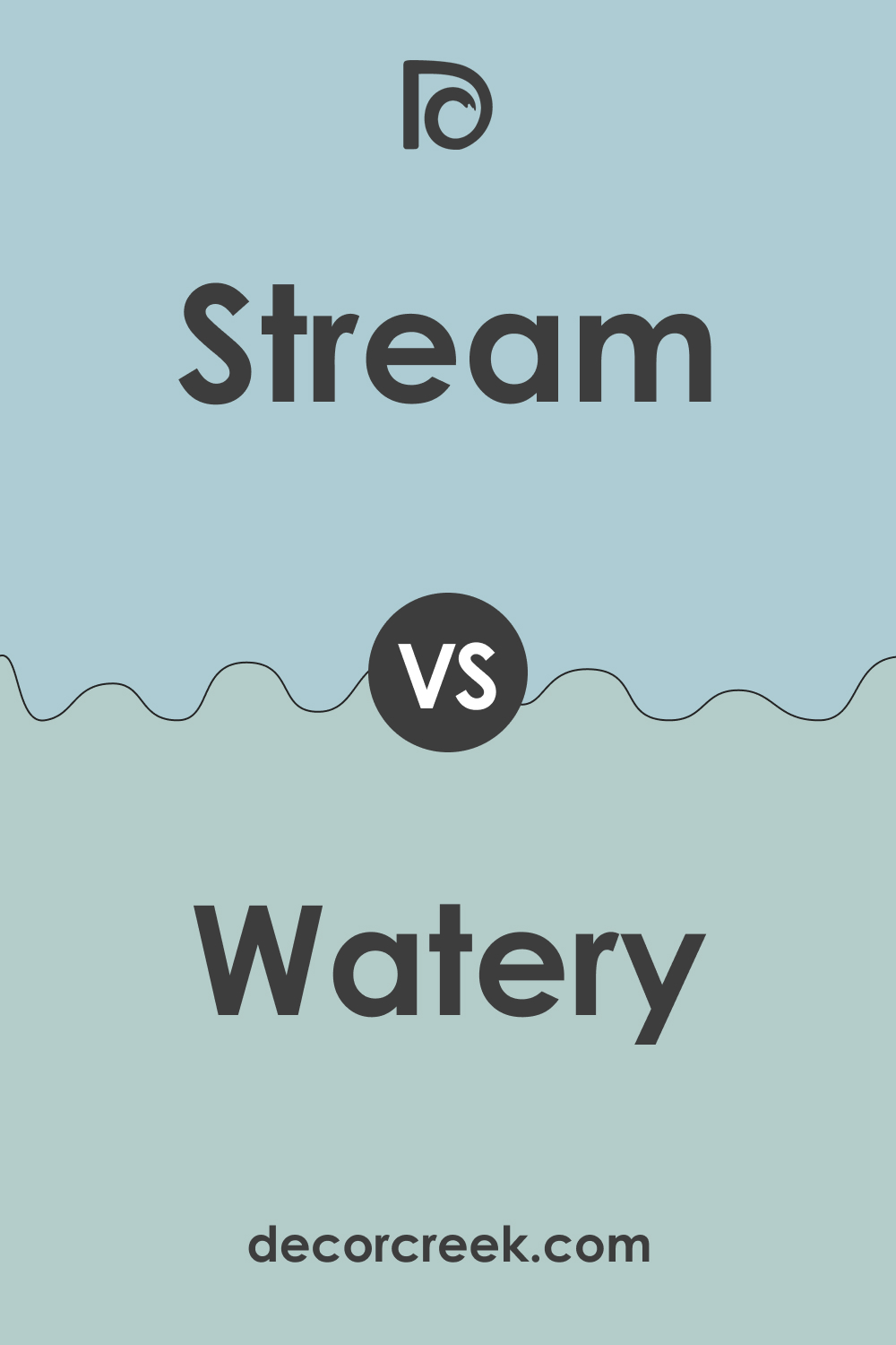 SW 6499 Stream vs SW 6478 Watery