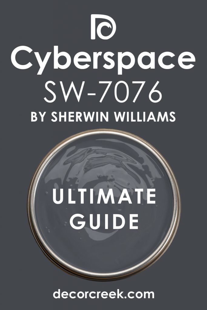 Cyberspace SW 7076 Paint Color by Sherwin-Williams