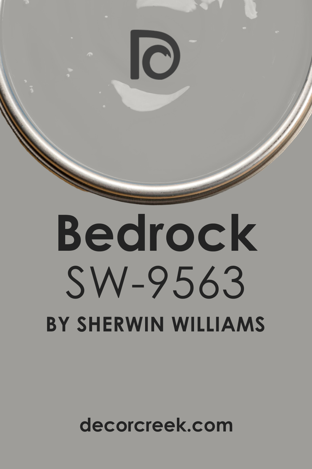 Bedrock SW 9563 Paint Color by Sherwin-Williams
