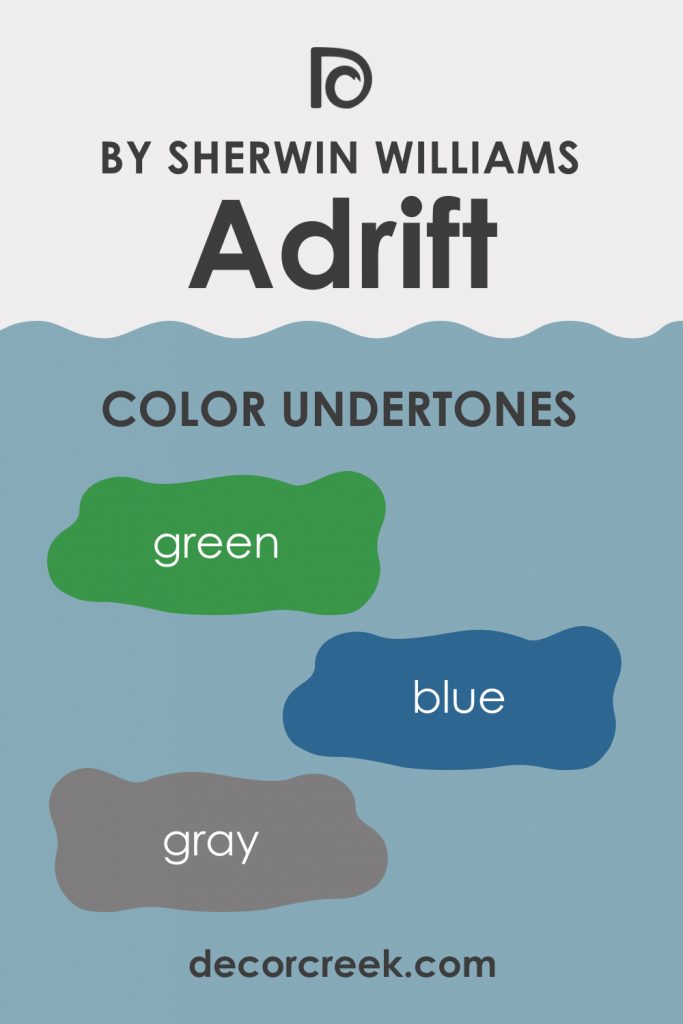 Adrift SW 7608 Paint Color by Sherwin-Williams - DecorCreek