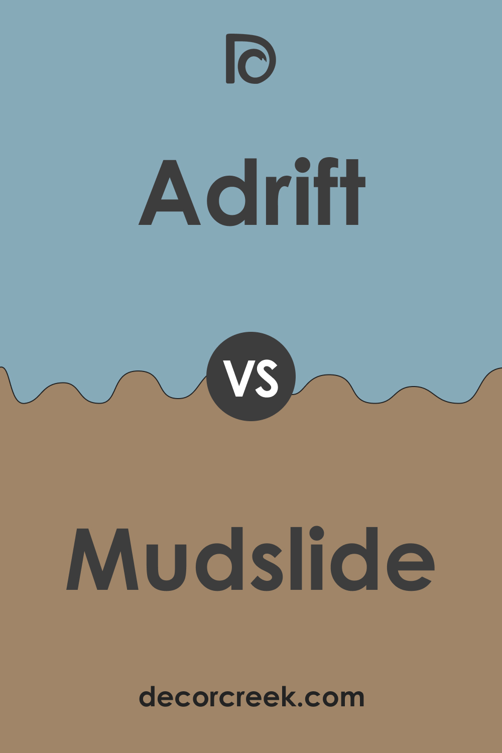 SW 7608 Adrift vs SW 9113 Mudslide