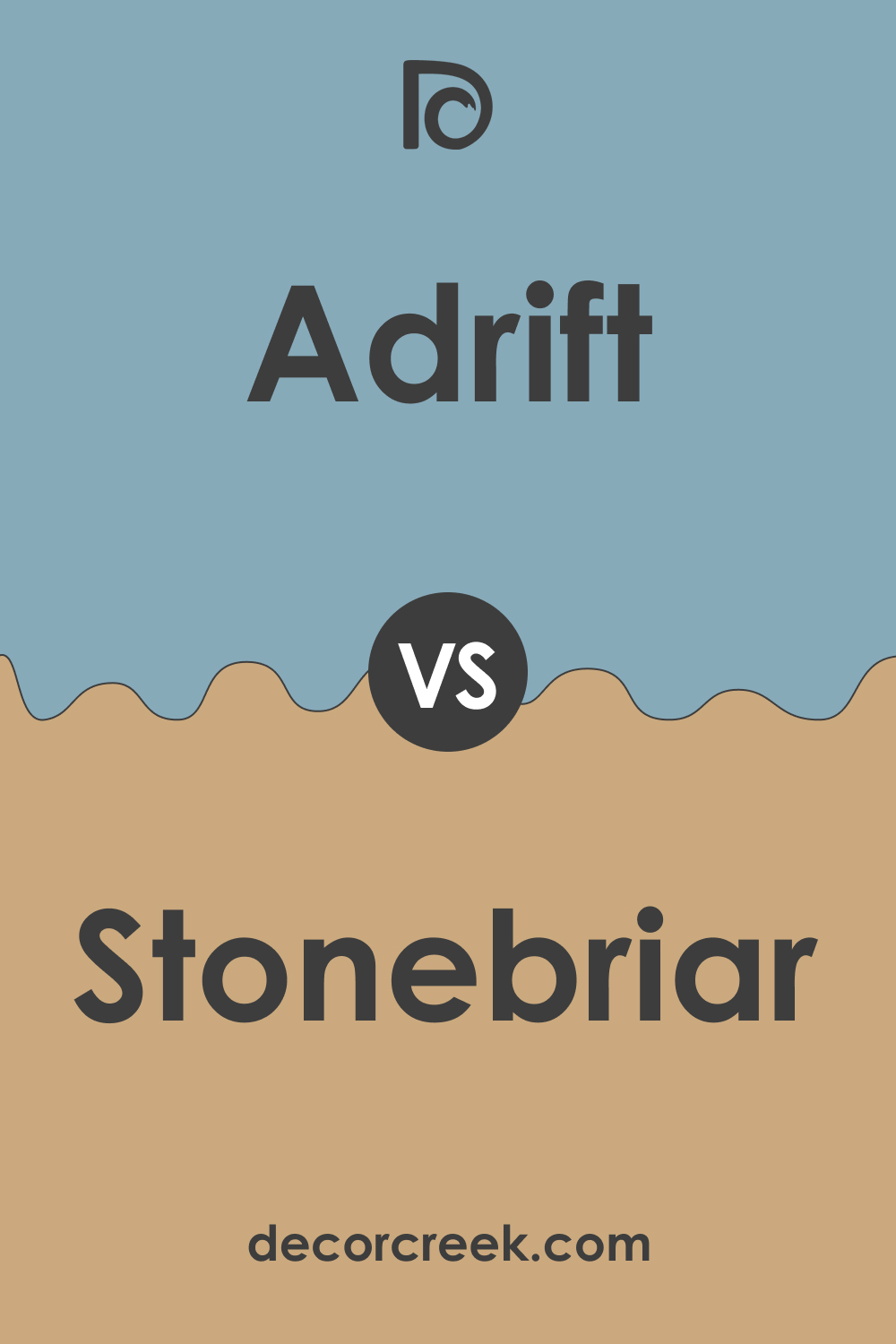 SW 7608 Adrift vs SW 7693 Stonebriar