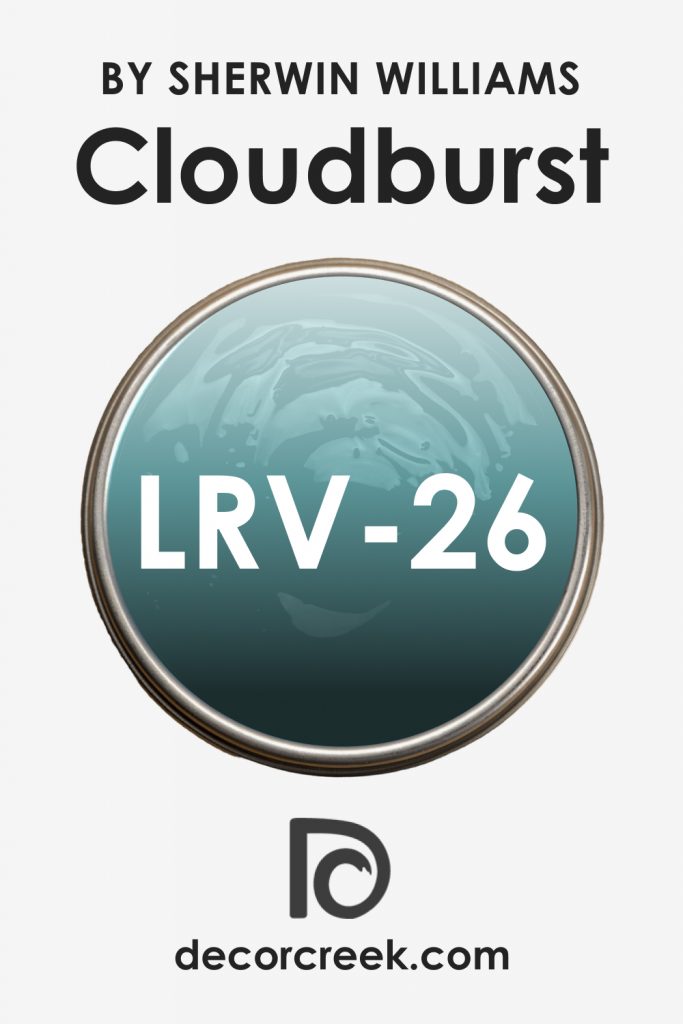 Cloudburst SW 6487 Paint Color by Sherwin-Williams - DecorCreek