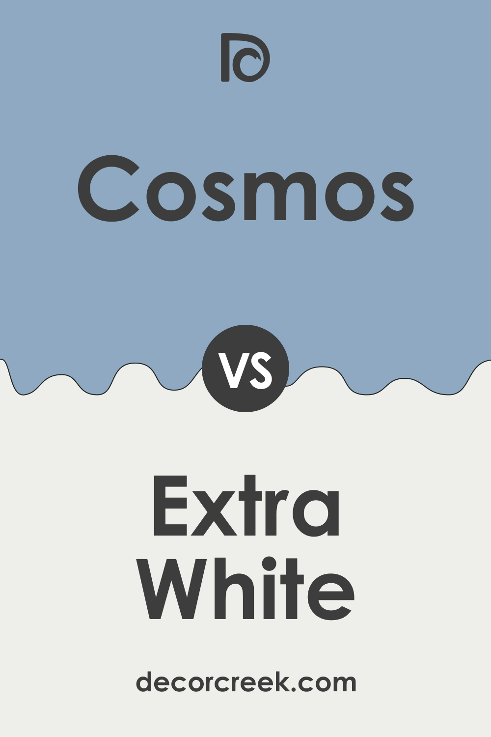 SW 6528 Cosmos vs. SW 7006 Extra White