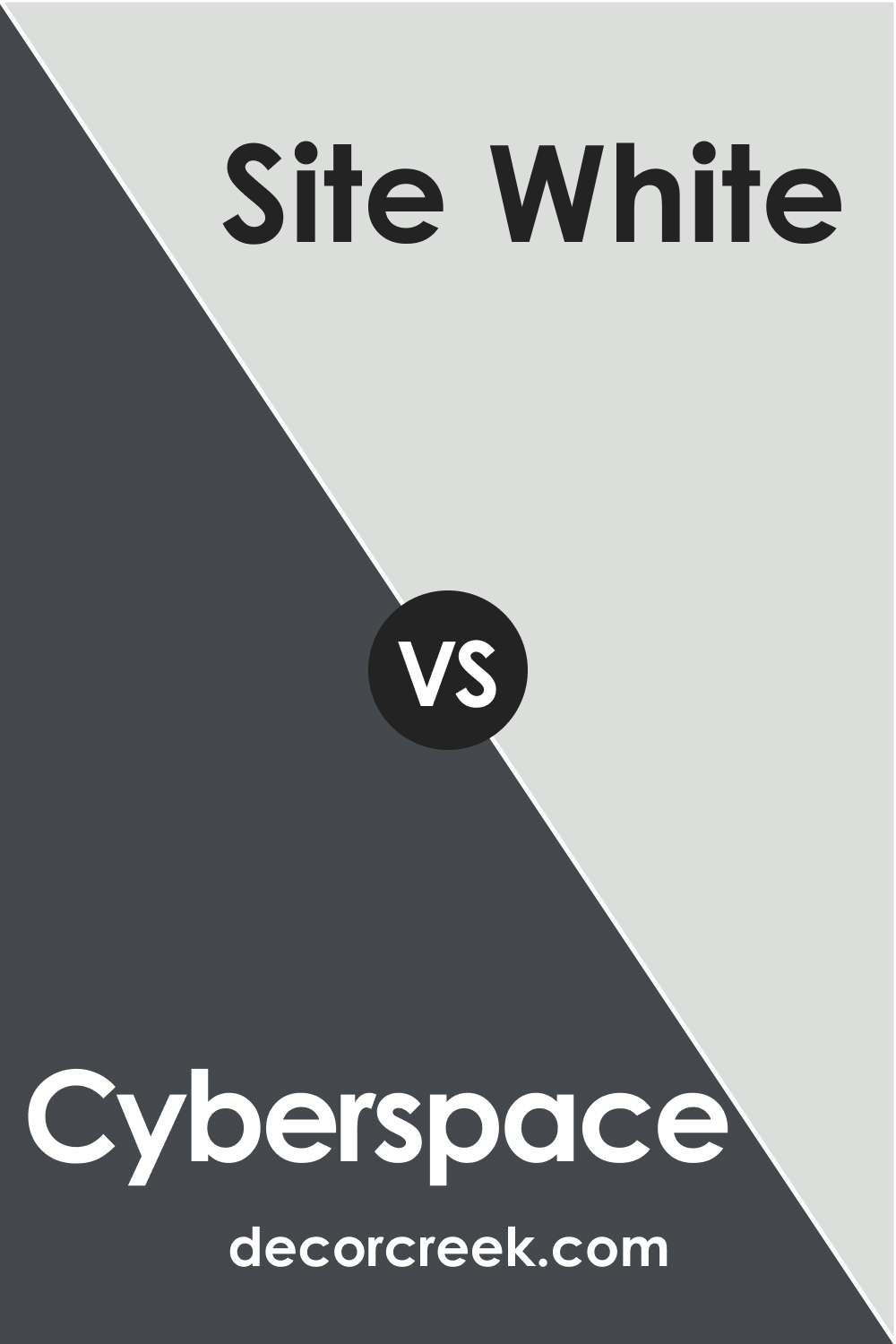 SW 7076 Cyberspace vs. SW 7070 Site White