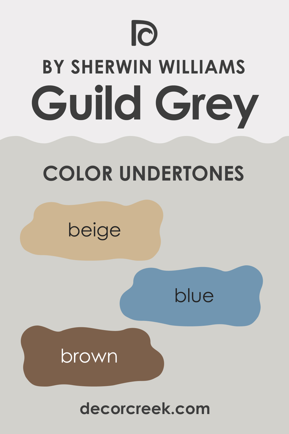 Undertones of SW 9561 Guild Grey