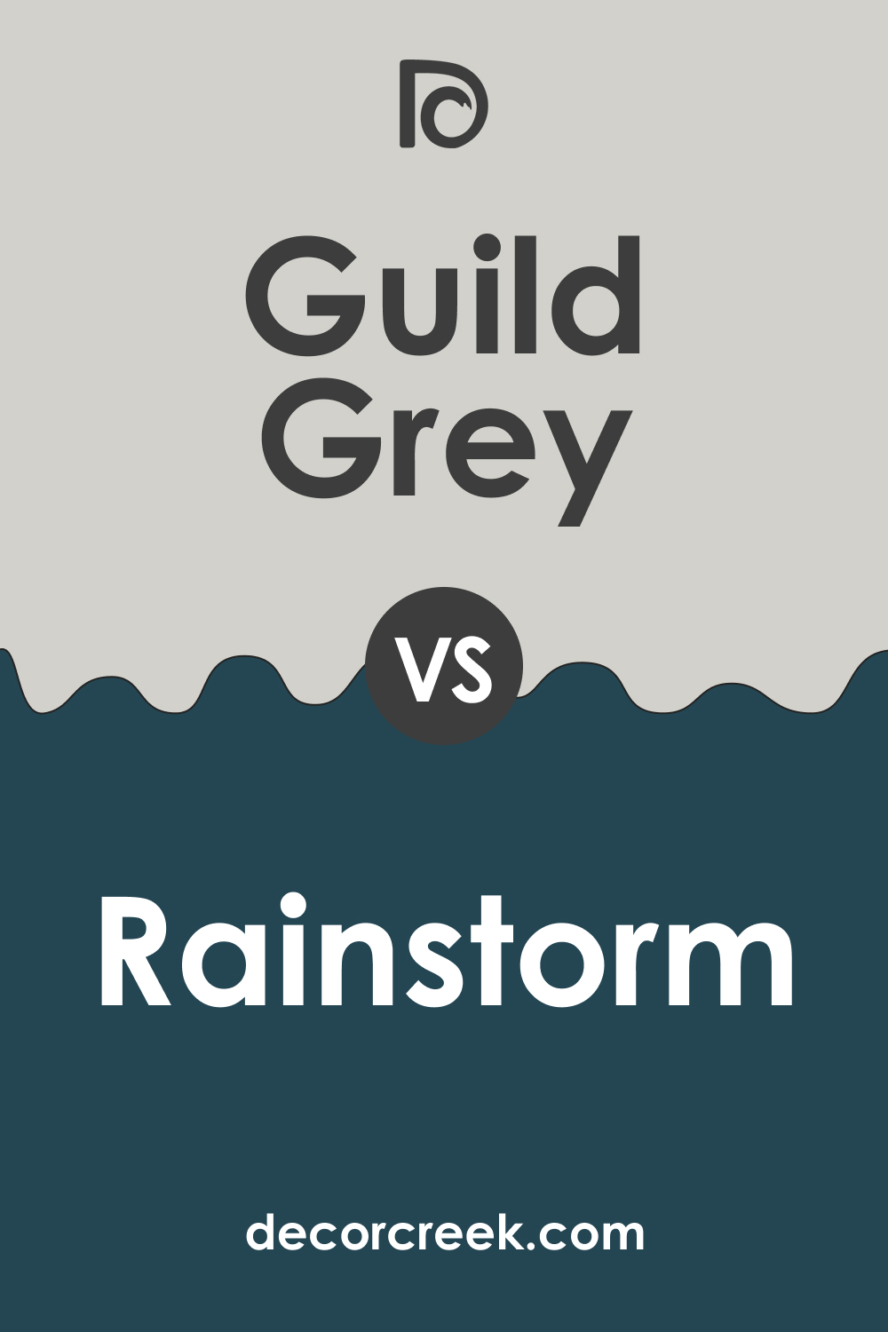 SW 9561 Guild Grey vs. SW 6230 Rainstorm