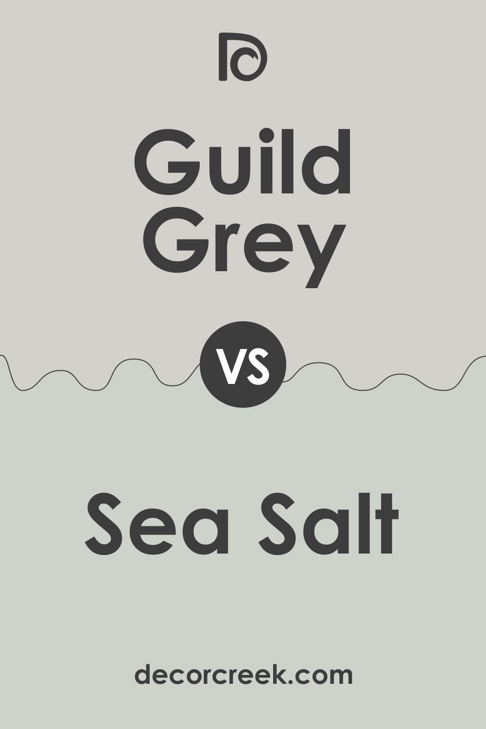 SW 9561 Guild Grey vs. SW 6204 Sea Salt