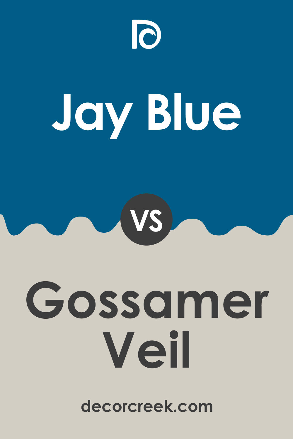 SW 6797 Jay Blue vs. SW 9165 Gossamer Veil