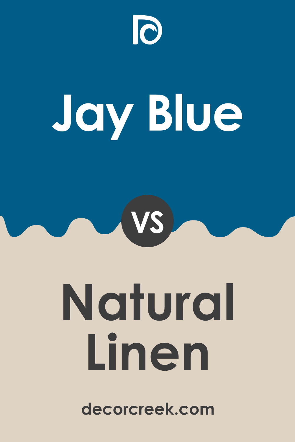 SW 6797 Jay Blue vs. SW 9109 Natural Linen