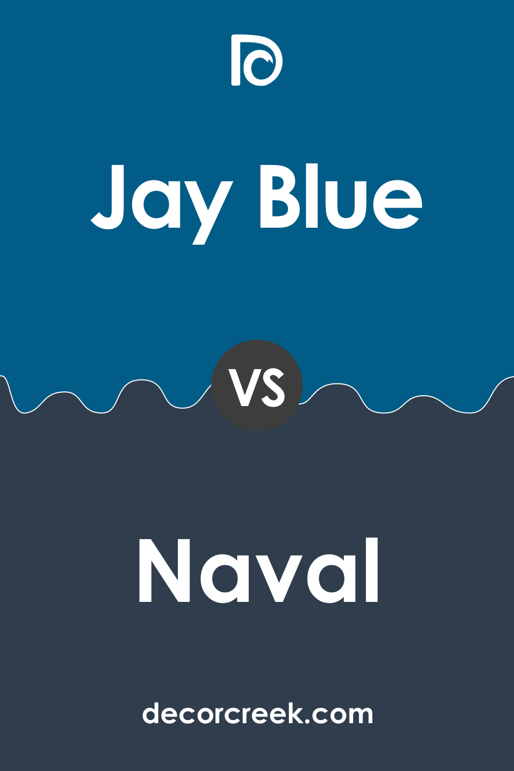SW 6797 Jay Blue vs. SW 6244 Naval