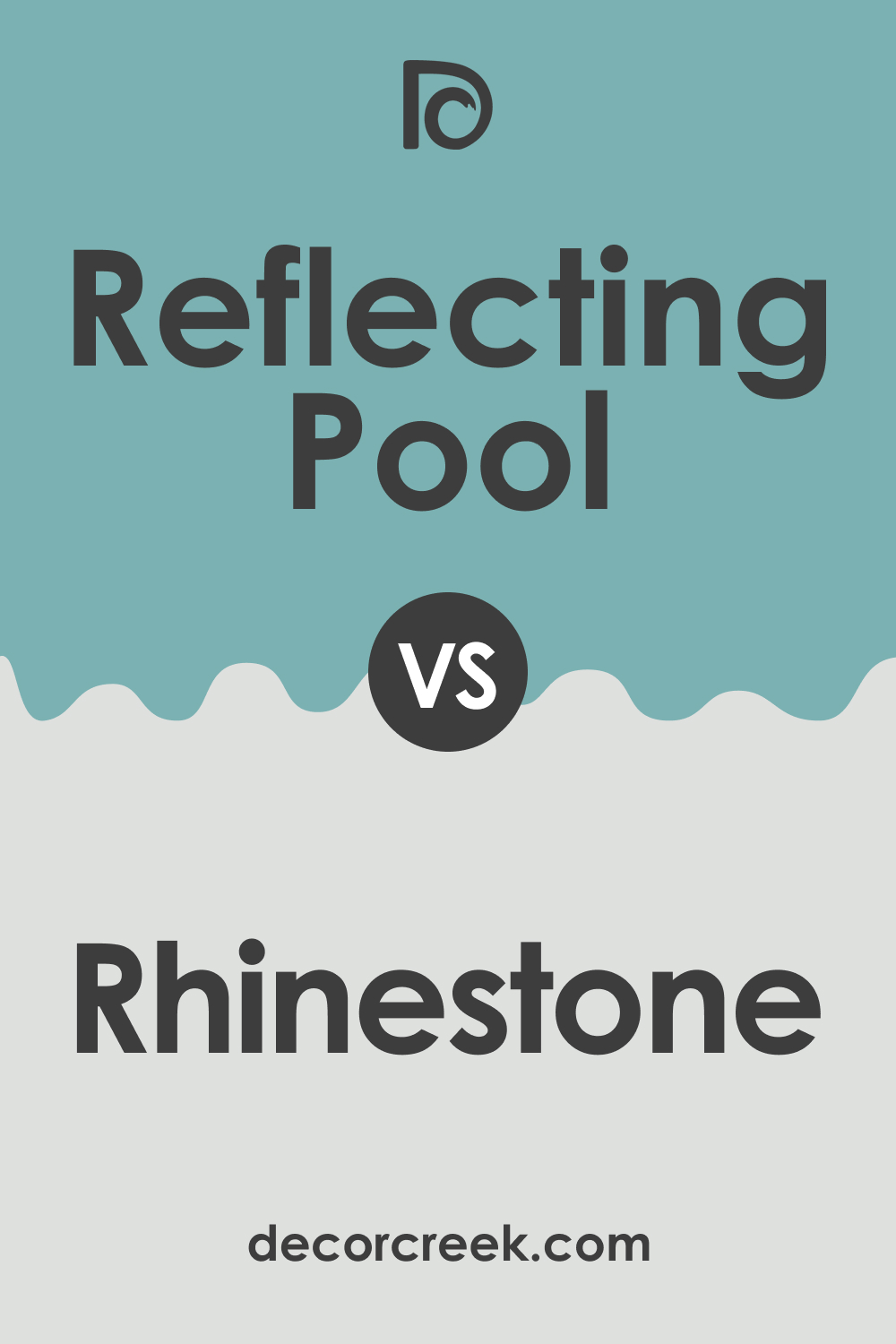 SW 6486 Reflecting Pool vs. SW 7656 Rhinestone