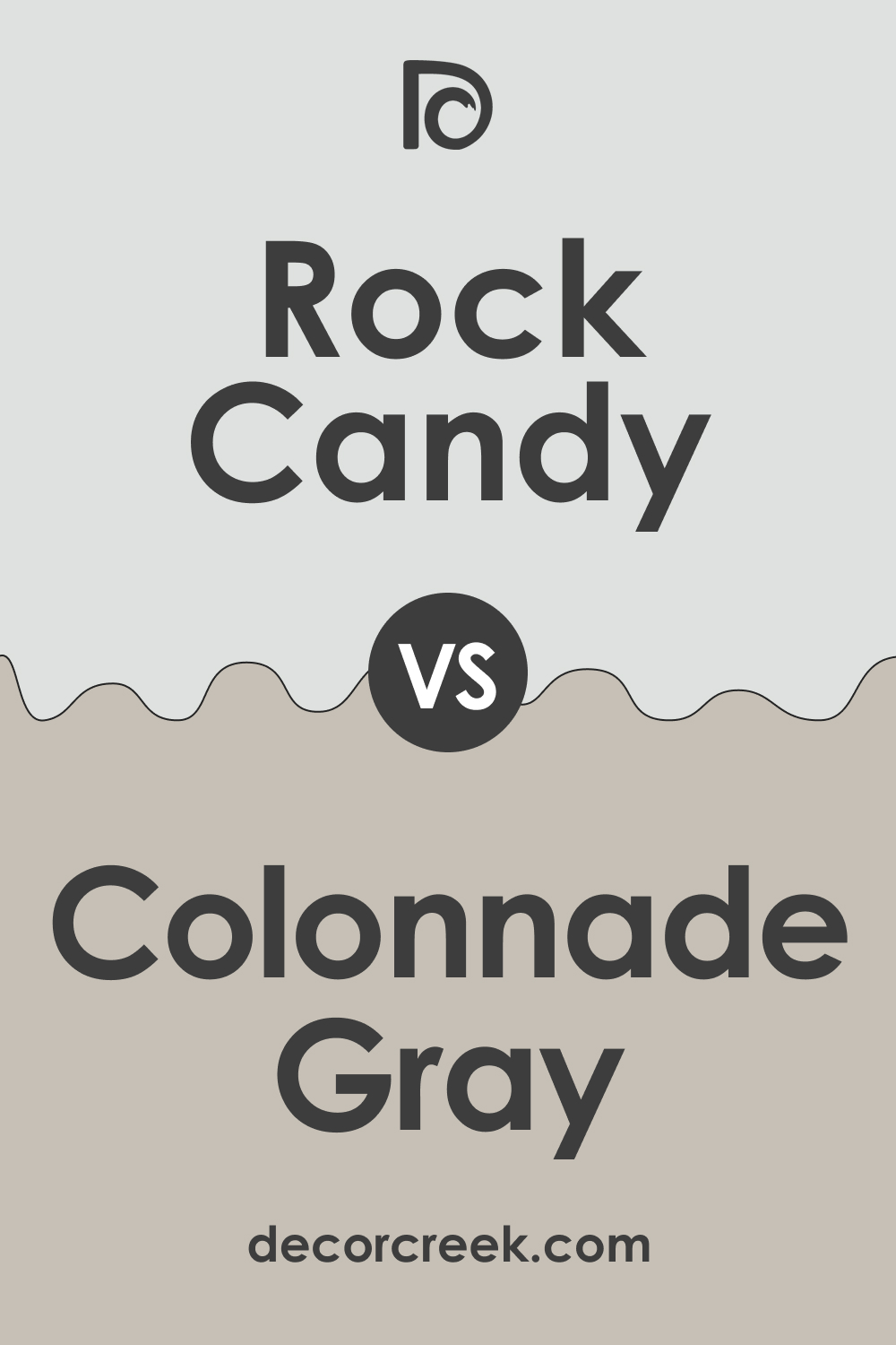 SW 6231 Rock Candy vs. SW 7641 Colonnade Gray