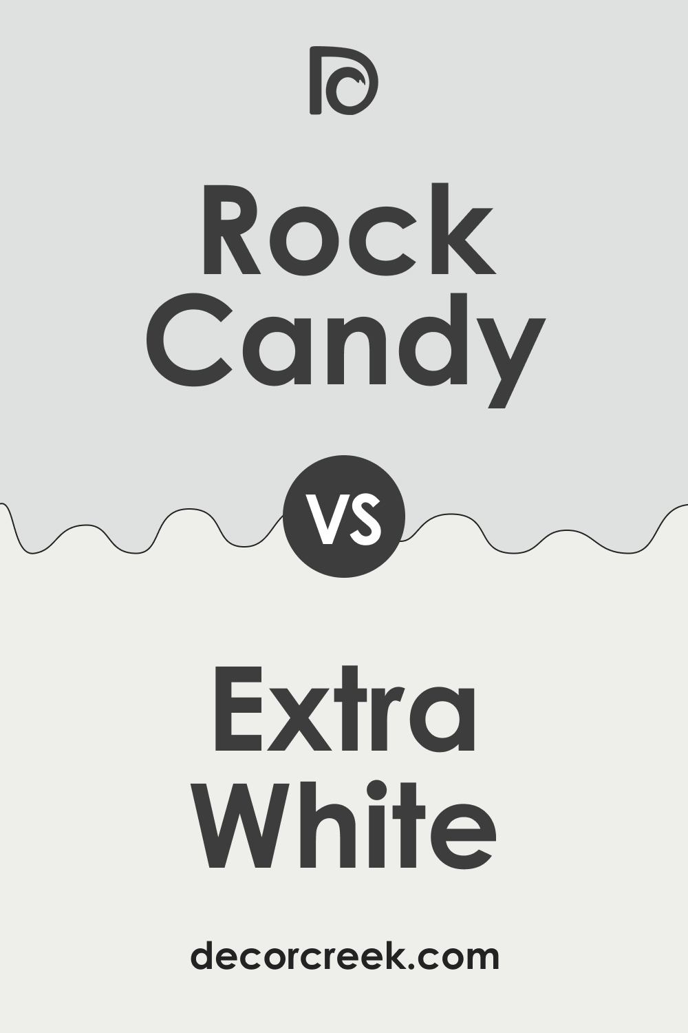 SW 6231 Rock Candy vs. SW 7006 Extra White