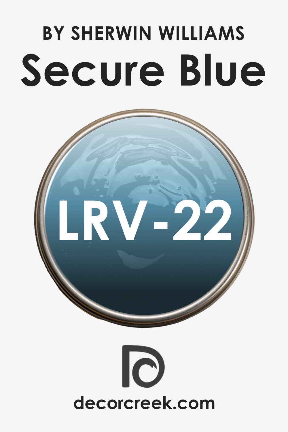 LRV of Secure Blue SW 6508
