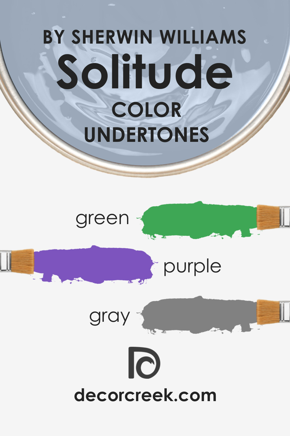 Undertones of SW 6535 Solitude