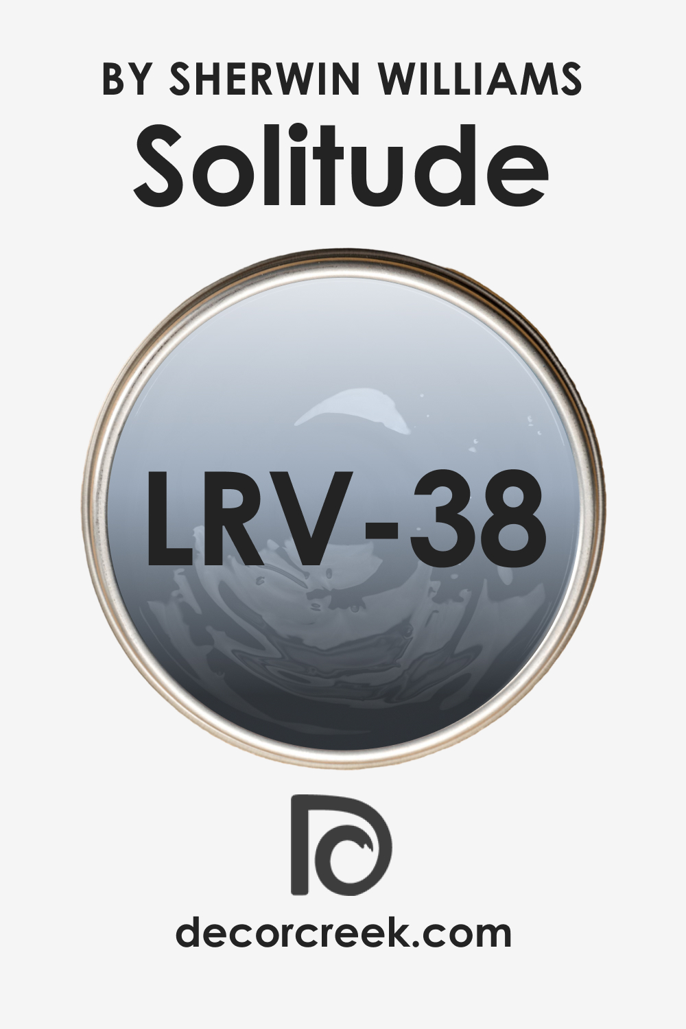 LRV of SW 6535 Solitude