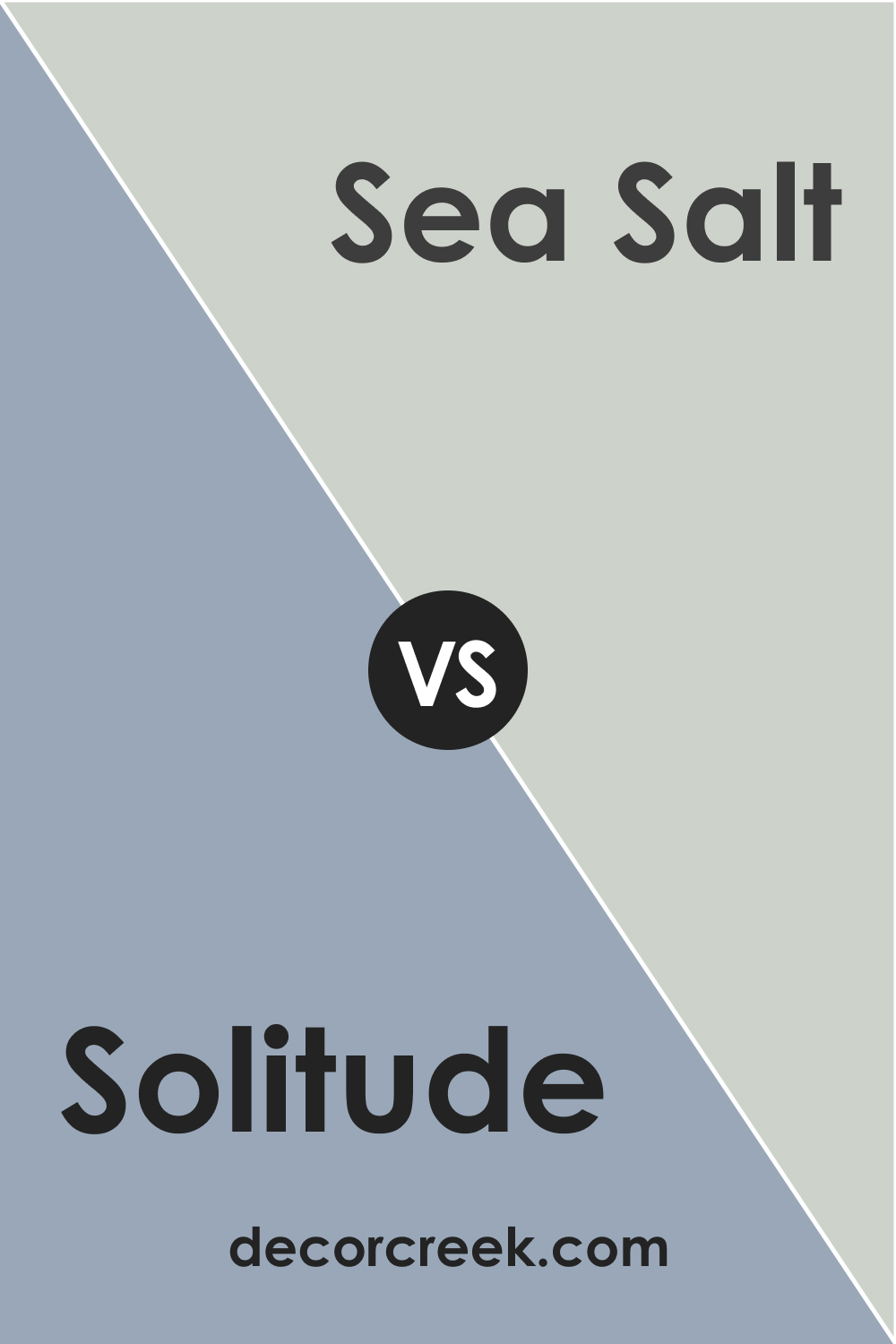 SW 6535 Solitude vs. SW 6204 Sea Salt