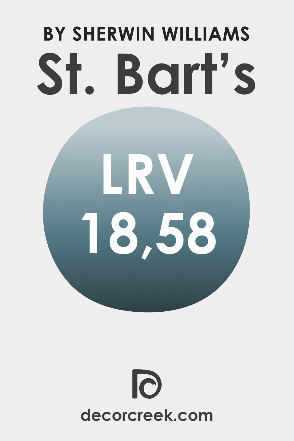 LRV of SW 7614 St. Bart’s