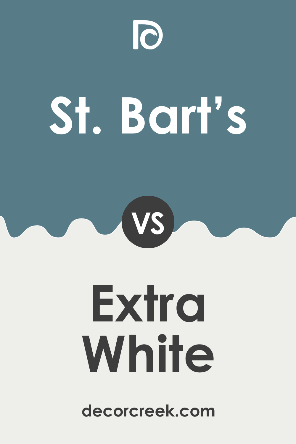 SW 7614 St. Bart’s vs. SW 7006 Extra White