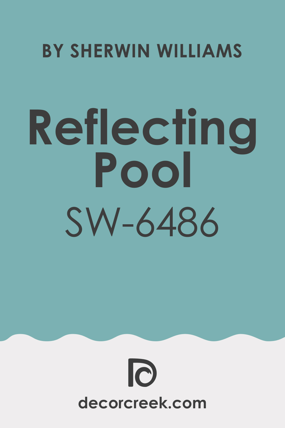 Reflecting Pool SW 6486 Paint Color by Sherwin-Williams