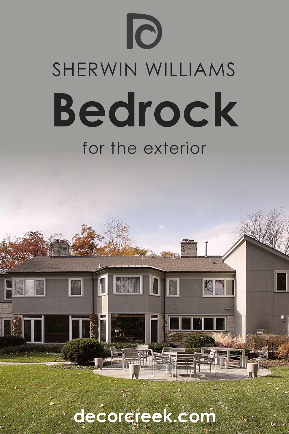 How to Use SW 9563 Bedrock for an Exterior?
