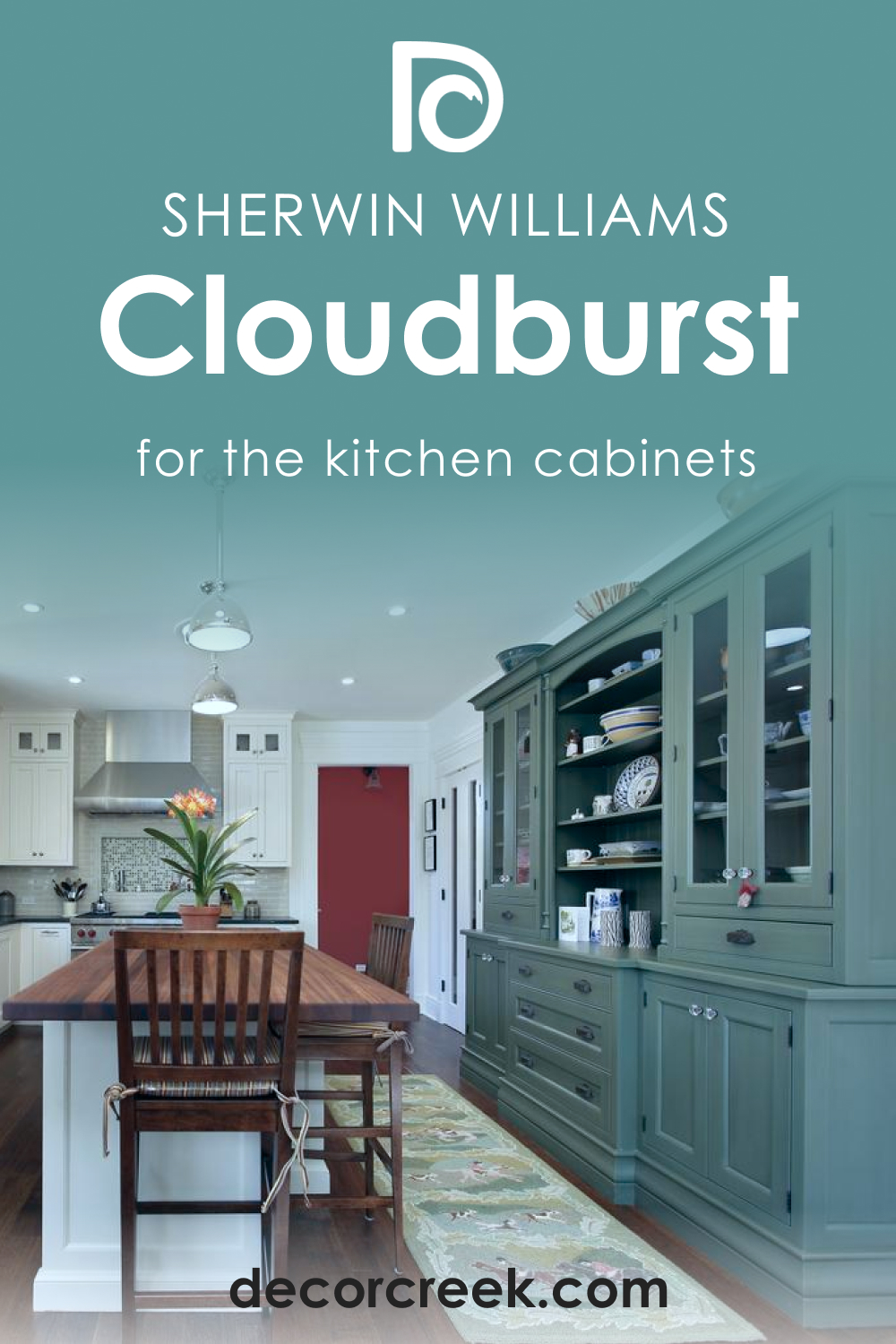 How to Use SW 6487 Cloudburst for the Kitchen Cabinets?