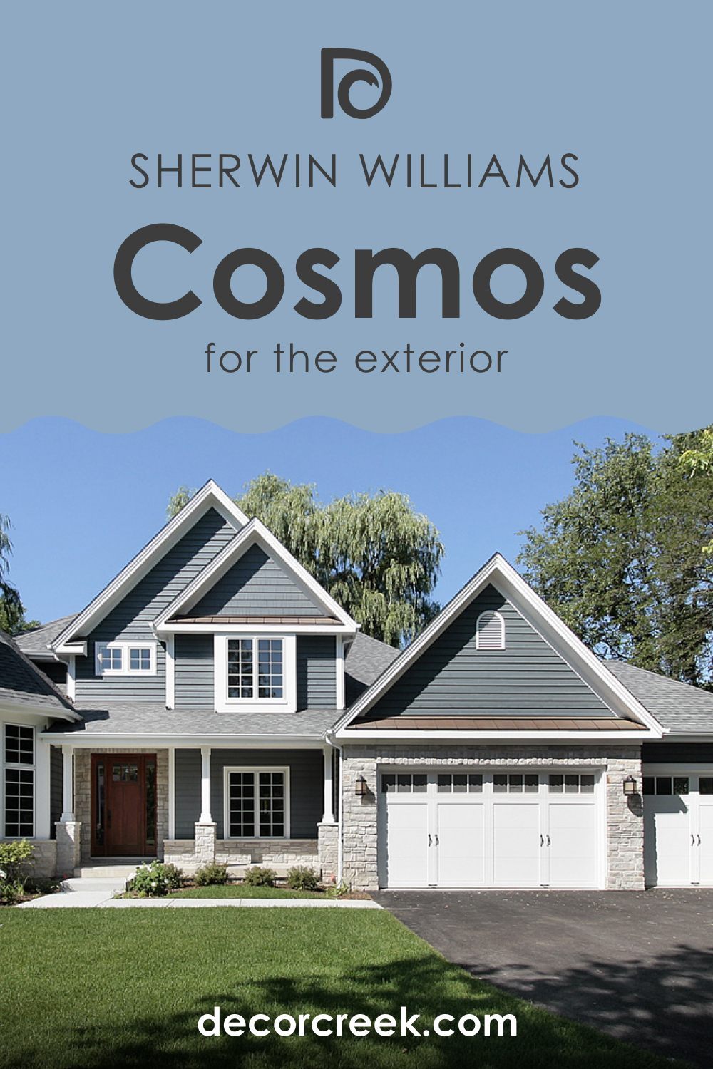How to Use SW 6528 Cosmos for an Exterior?