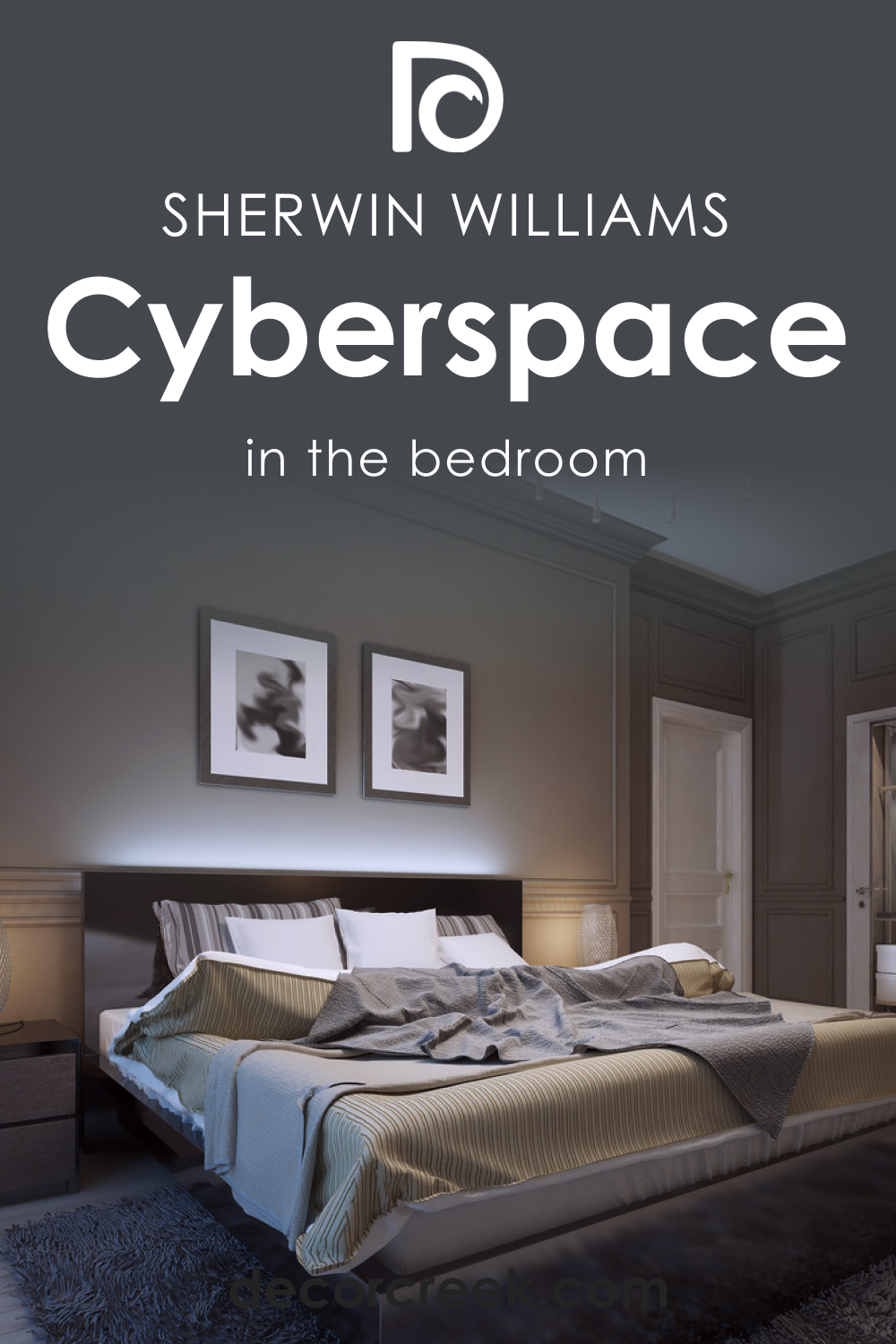 How to Use SW 7076 Cyberspace in the Bedroom?