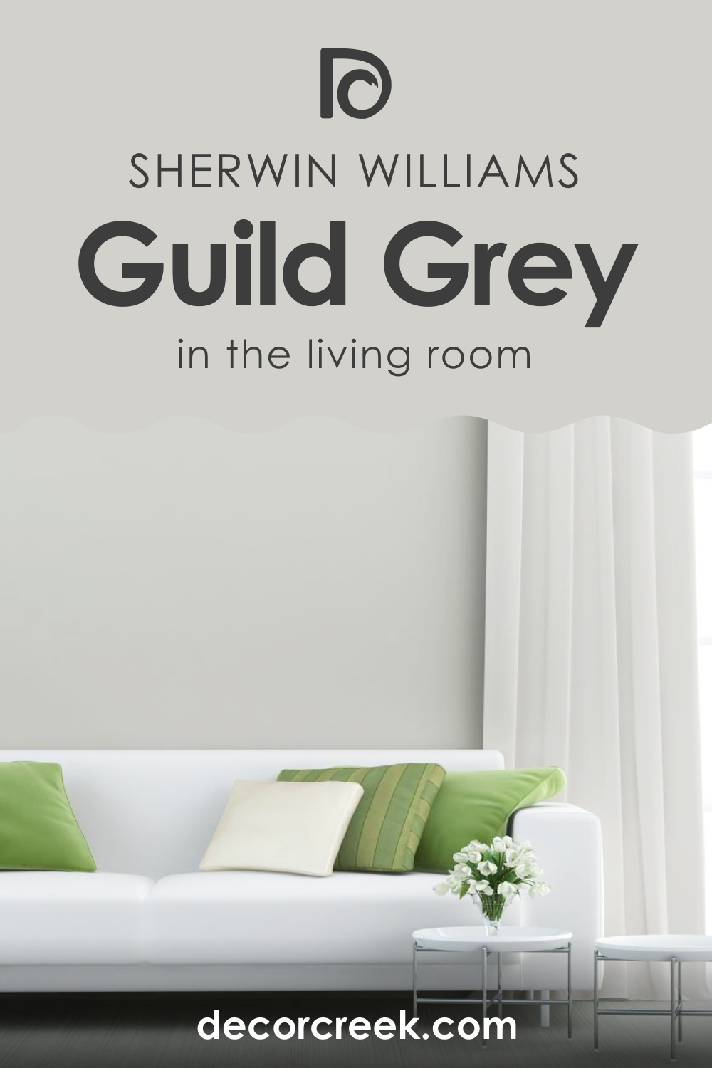 How to Use SW 9561 Guild Grey in the Living Room?