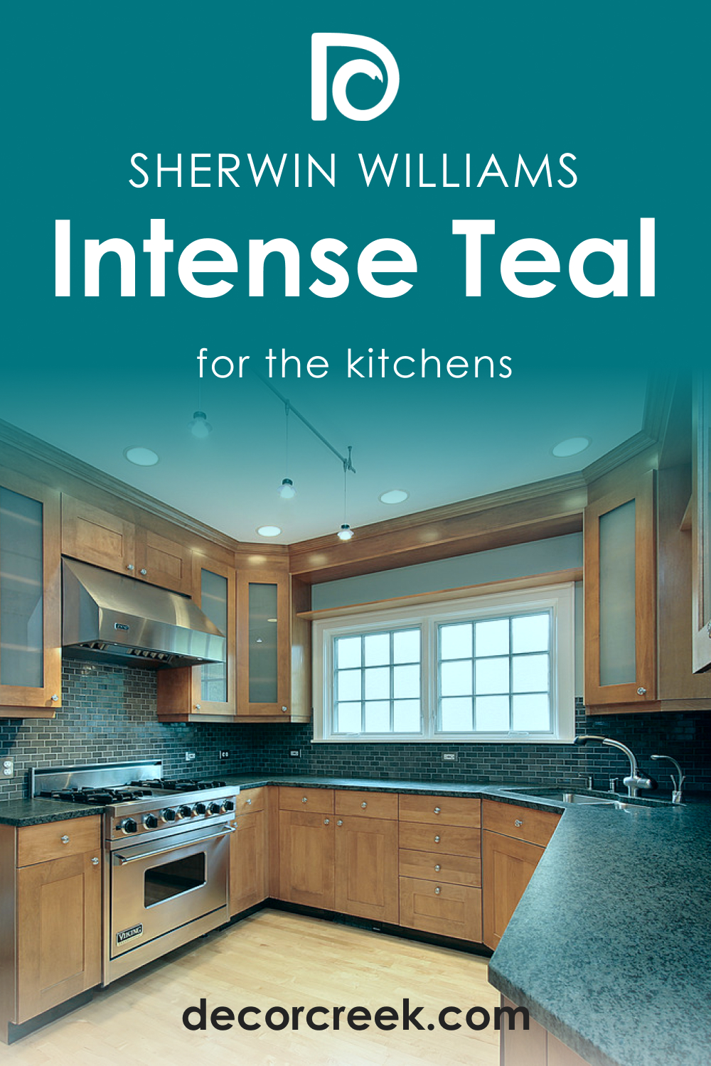 How to Use SW 6943 Intense Teal in the Kitchen?