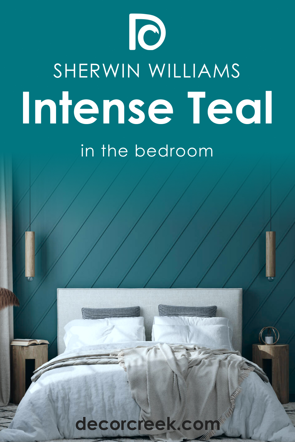 How to Use SW 6943 Intense Teal in the Bedroom?