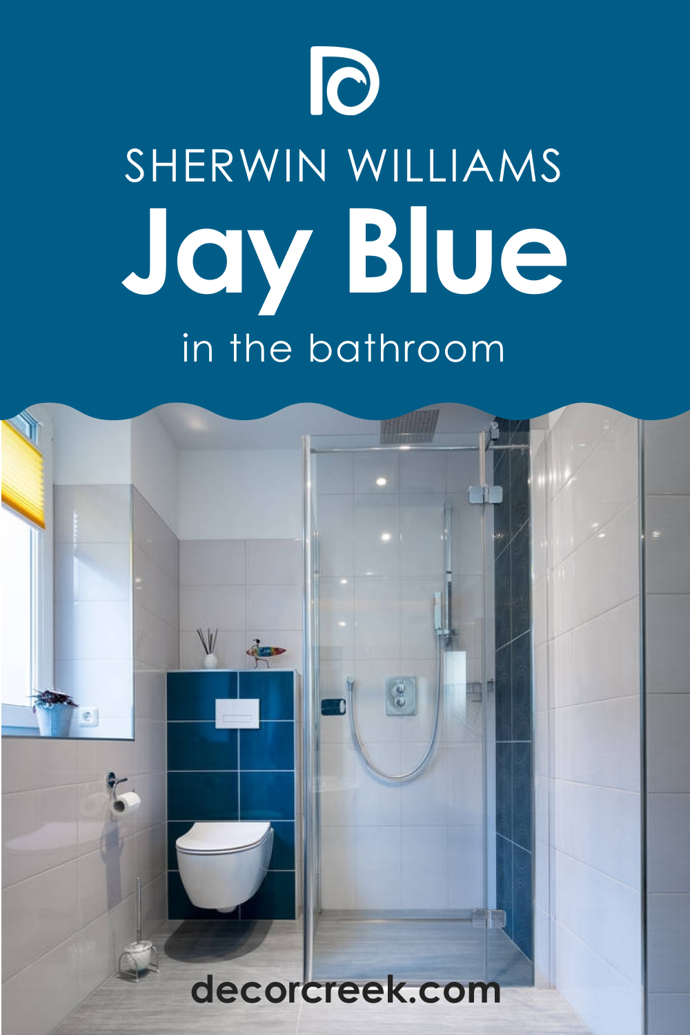 How to Use SW 6797 Jay Blue in the Bathroom?