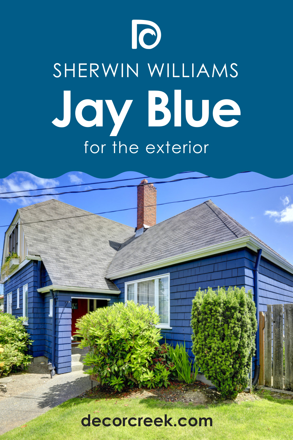 How to Use SW 6797 Jay Blue for an Exterior?