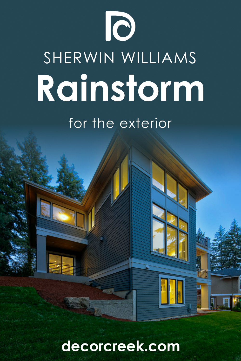 How to Use SW 6230 Rainstorm for an Exterior?