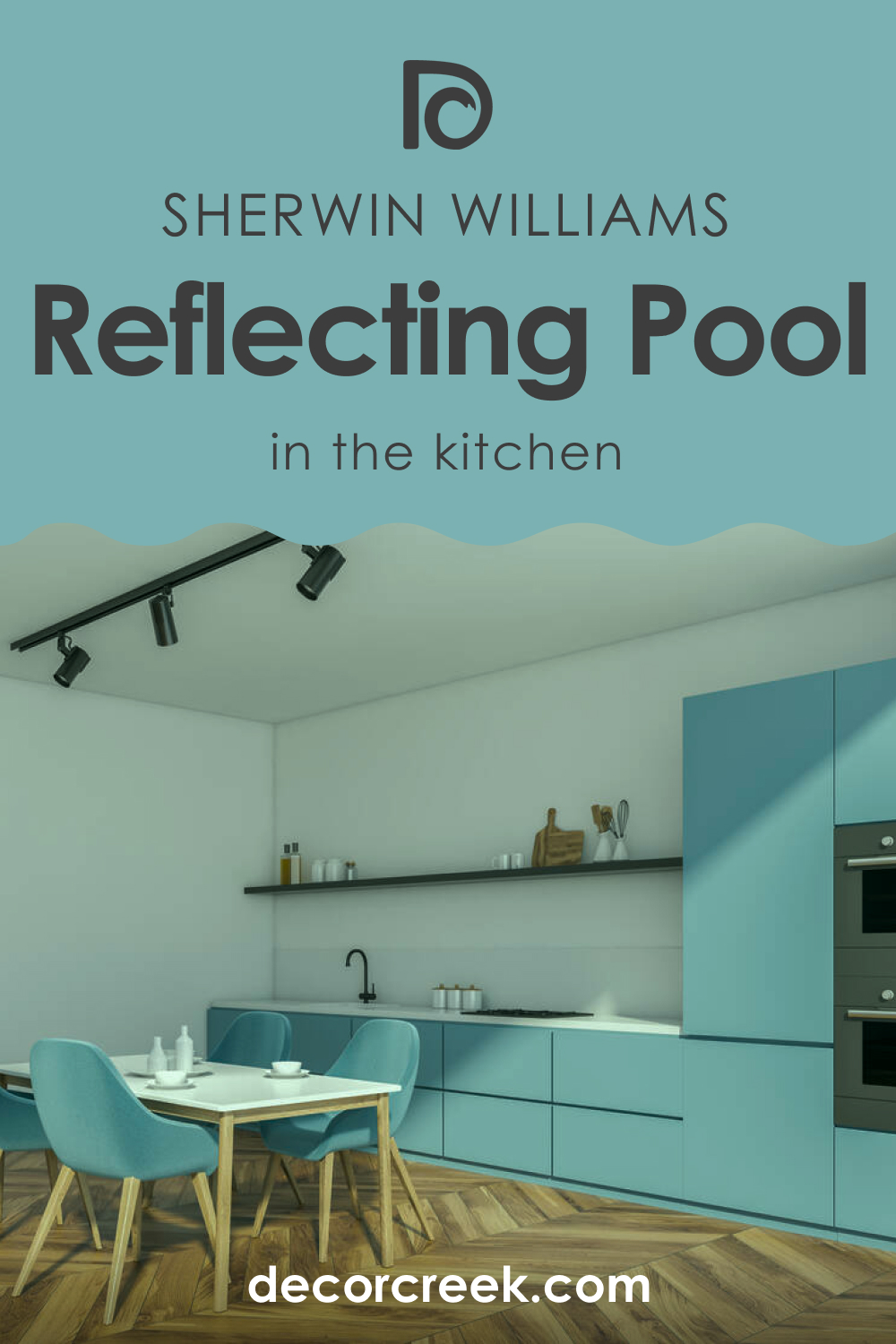 How to Use SW 6486 Reflecting Pool for the Kitchen?