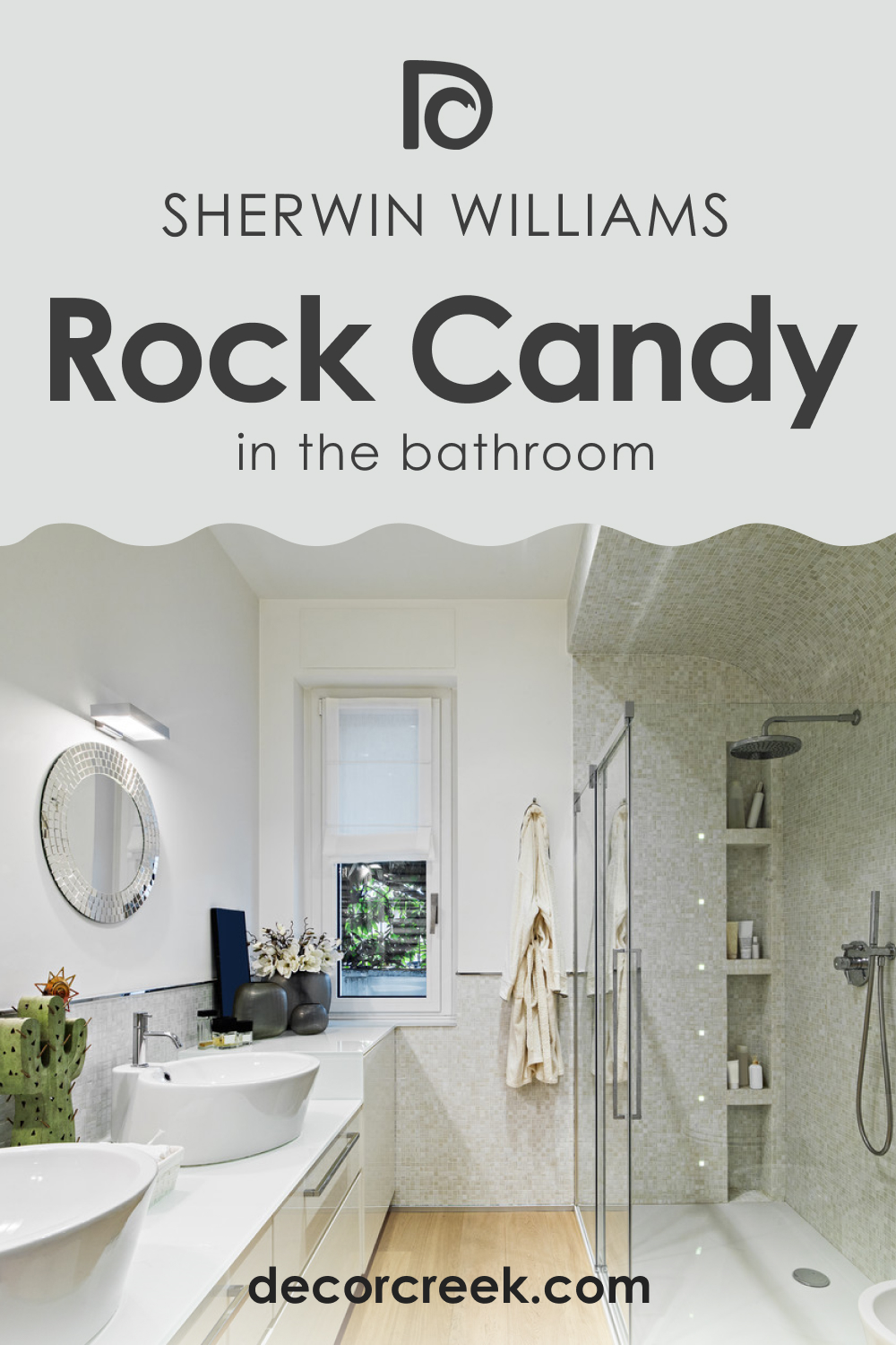 How to Use SW 6231 Rock Candy in the Bathroom?