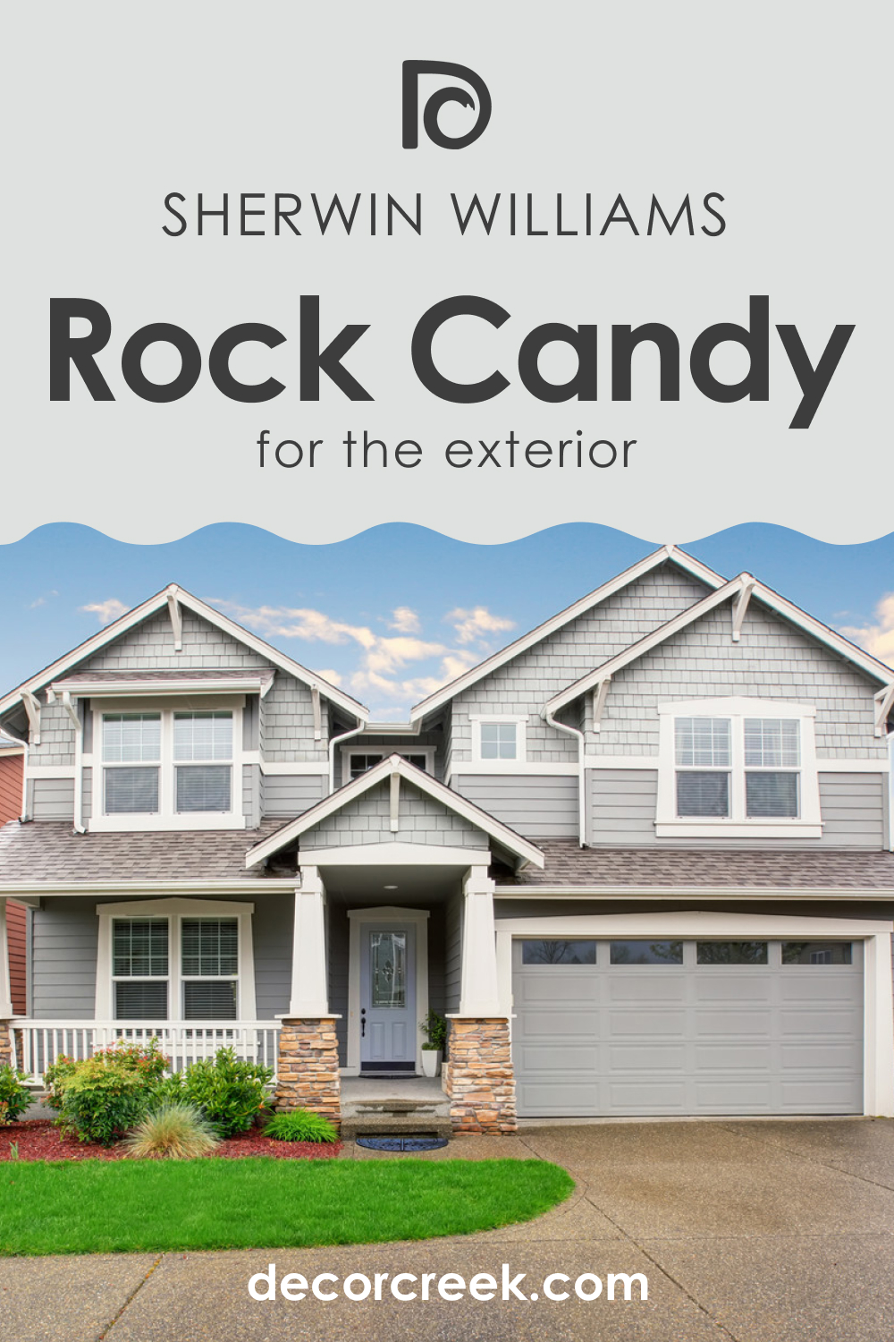 How to Use SW 6231 Rock Candy for an Exterior?