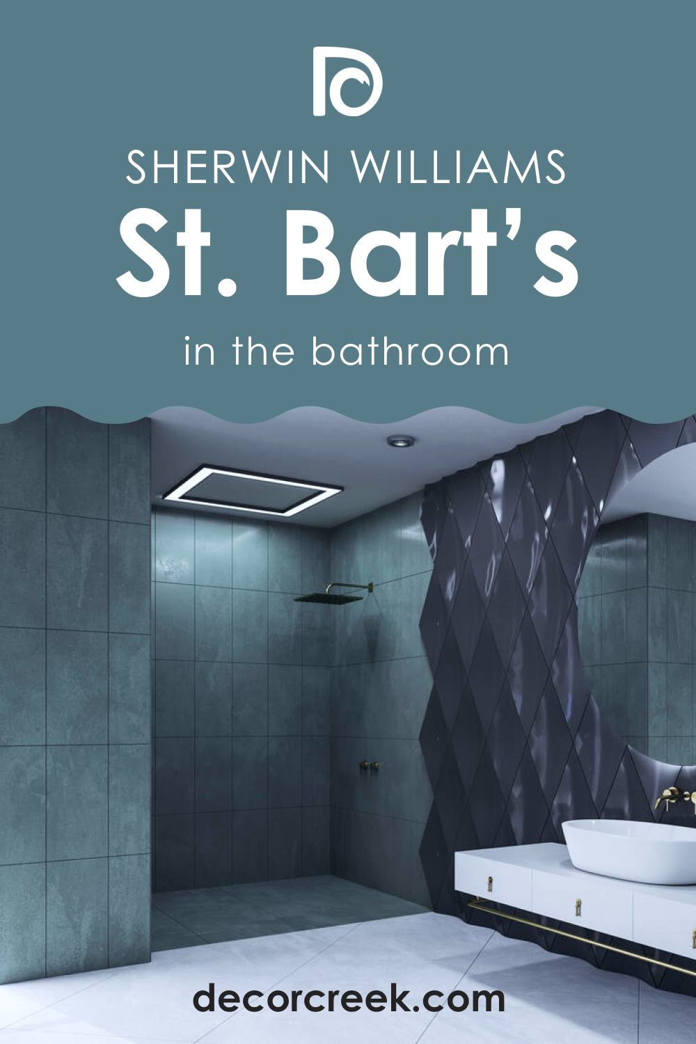 How to Use SW 7614 St. Bart’s in the Bathroom?