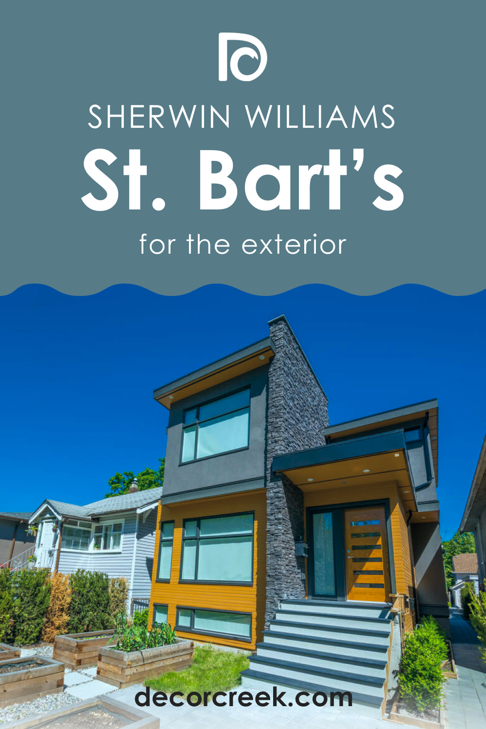 How to Use SW 7614 St. Bart’s for an Exterior?