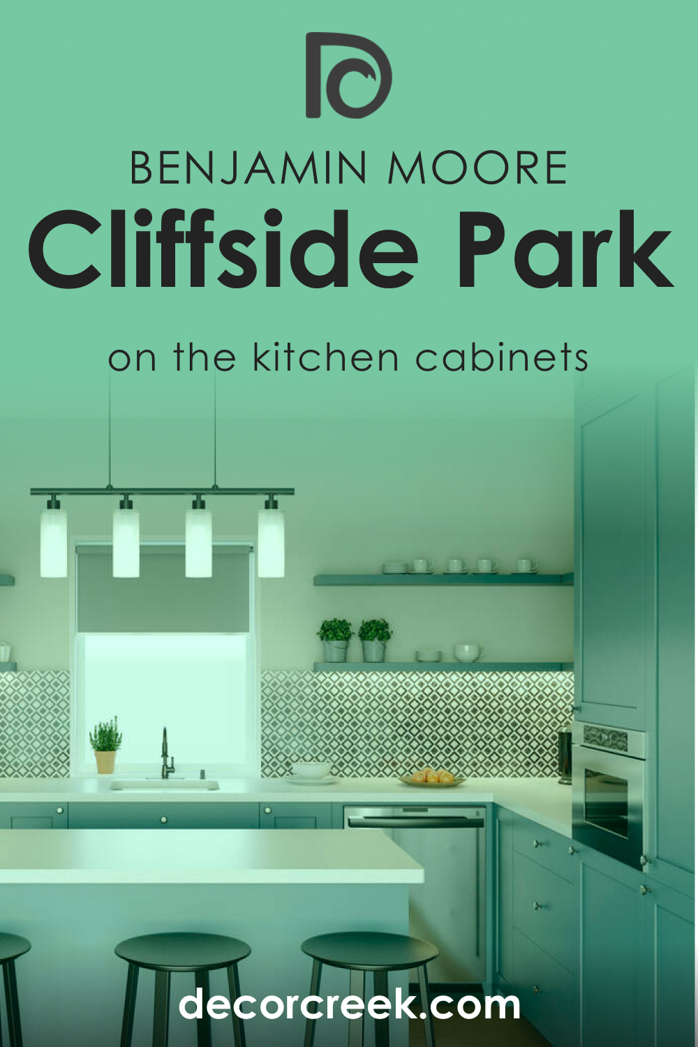 How to Use Cliffside Park 579 on the Kitchen Cabinets?