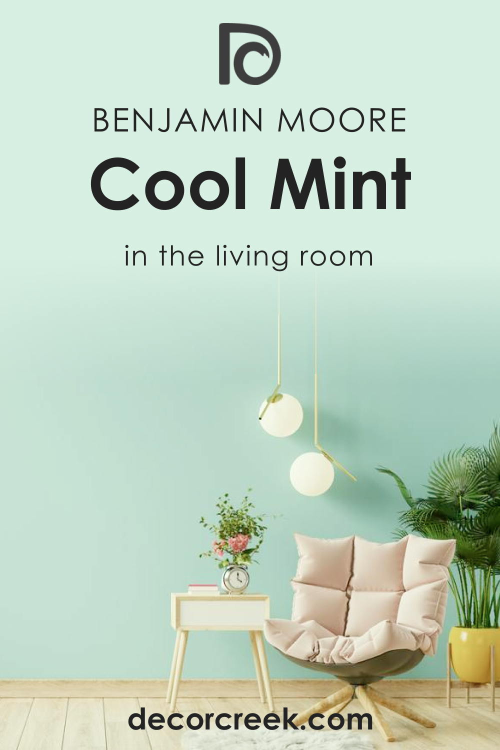 How to Use Cool Mint 582 in the Living Room?