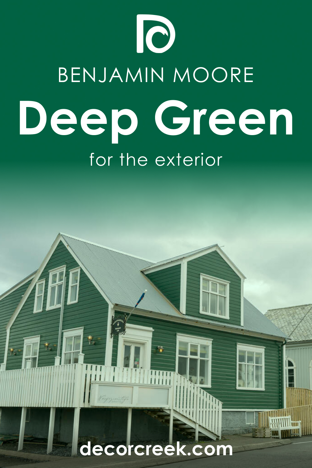 How to Use Deep Green 2039-10 for an Exterior?