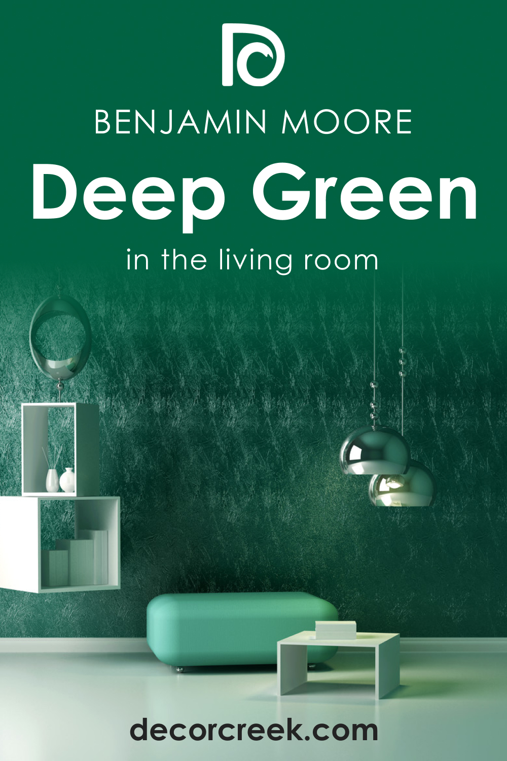 How to Use Deep Green 2039-10 in the Living Room?